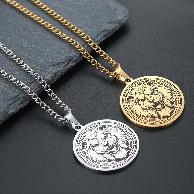 Nimara Ritual Animal Titanium Steel Chain Necklace Protection Pendant