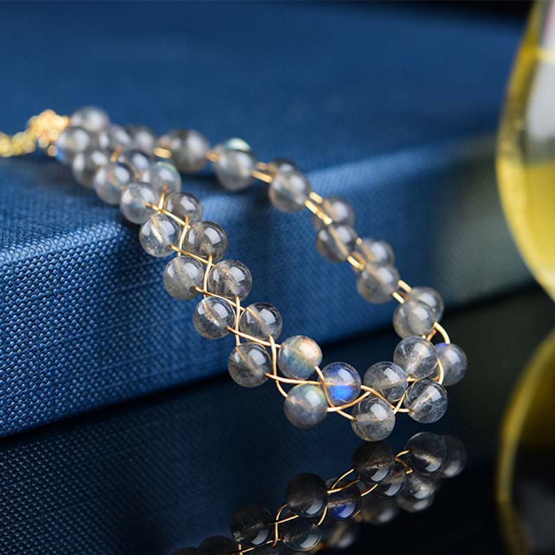 Nimara Ritual Natural Moonstone Love Blessing Bracelet