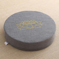 Nimara Ritual Lotus Embroidery Cotton Linen Meditation Seat Cushion