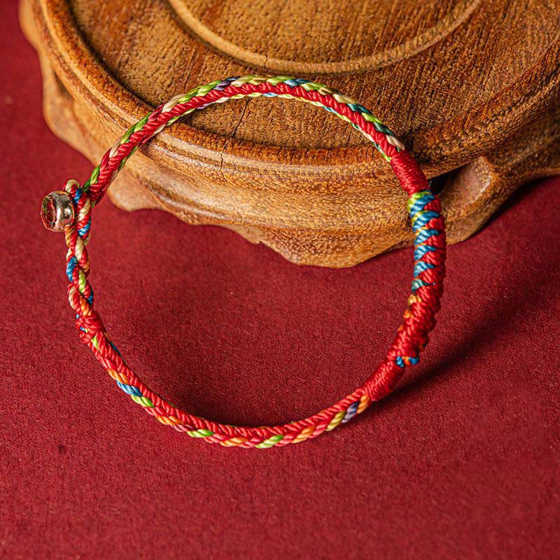 Nimara Ritual Handmade Five Color Thread Protection Bracelet