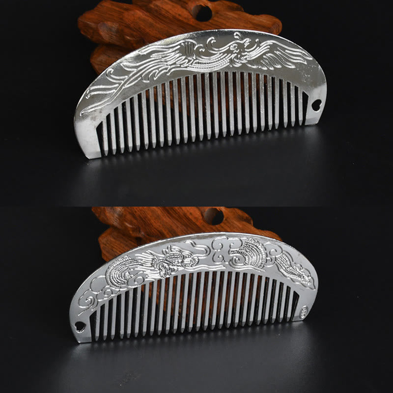 Nimara Ritual Lucky Dragon Phoenix Protection Strength Comb