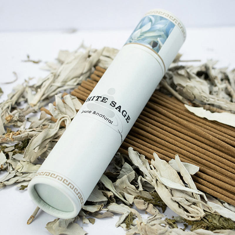 Nimara Ritual White Sage Incense Purify Healing Meditation California Sage Incense Sticks