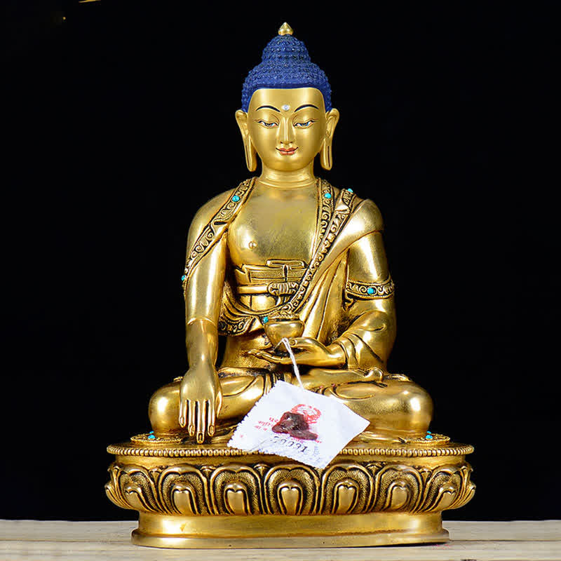 Nimara Ritual Shakyamuni Compassion Copper Statue Decoration