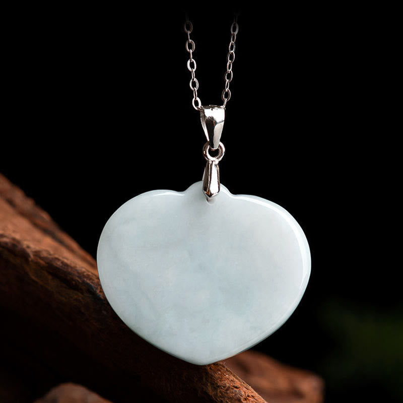 Nimara Ritual Laughing Buddha White Jade Luck Blessing Titanium Steel Chain Necklace Pendant
