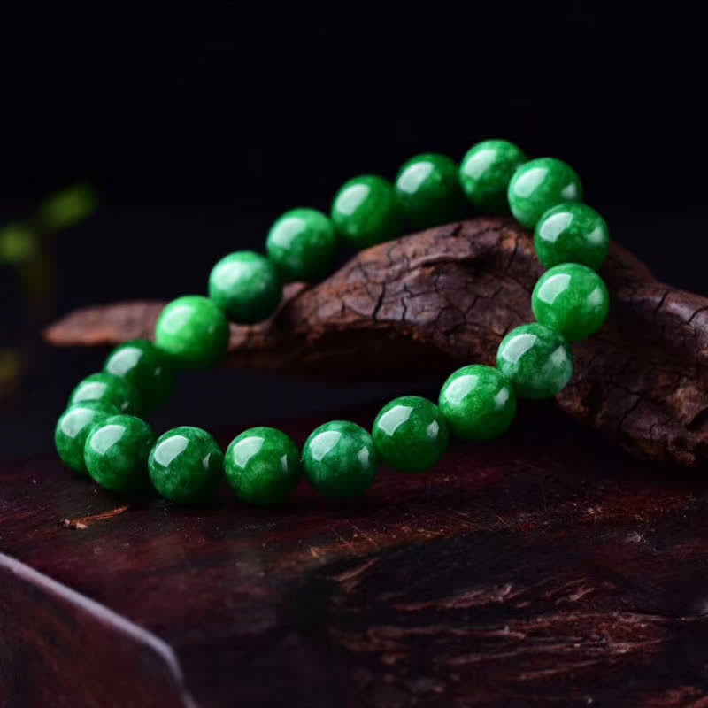Nimara Ritual Cyan Jade Bead Calm Harmony Bracelet