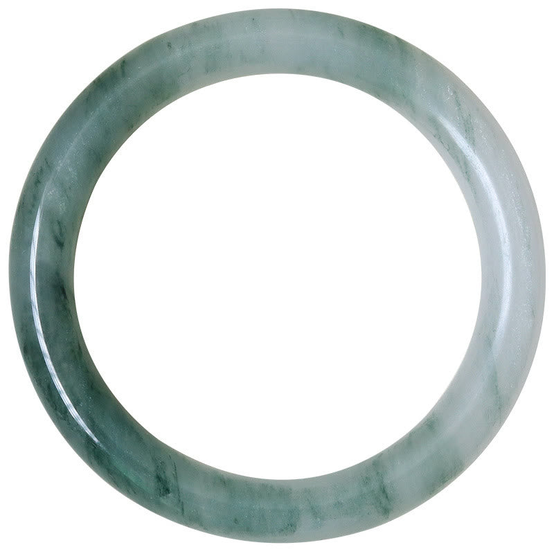 Nimara Ritual Natural Jade Luck Prosperity Bangle Bracelet
