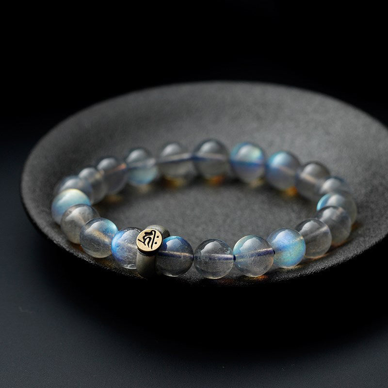 Nimara Ritual 12 Chinese Zodiac Moonstone Calm Love Bracelet