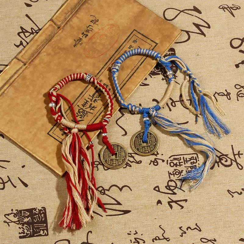 Nimara Ritual Mountain Ghosts Spend Money Wealth Prosperity Handmade Braided Bracelet
