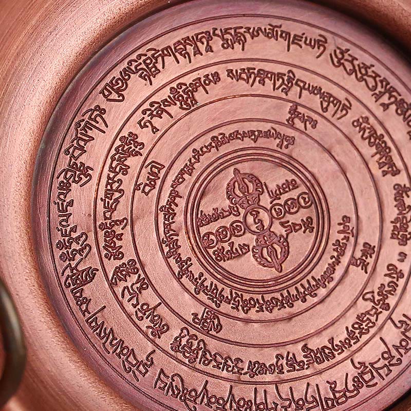 Nimara Ritual Small Copper Prayer Altar Portable Burning Holder Incense Sage Smudging Rituals Use Items