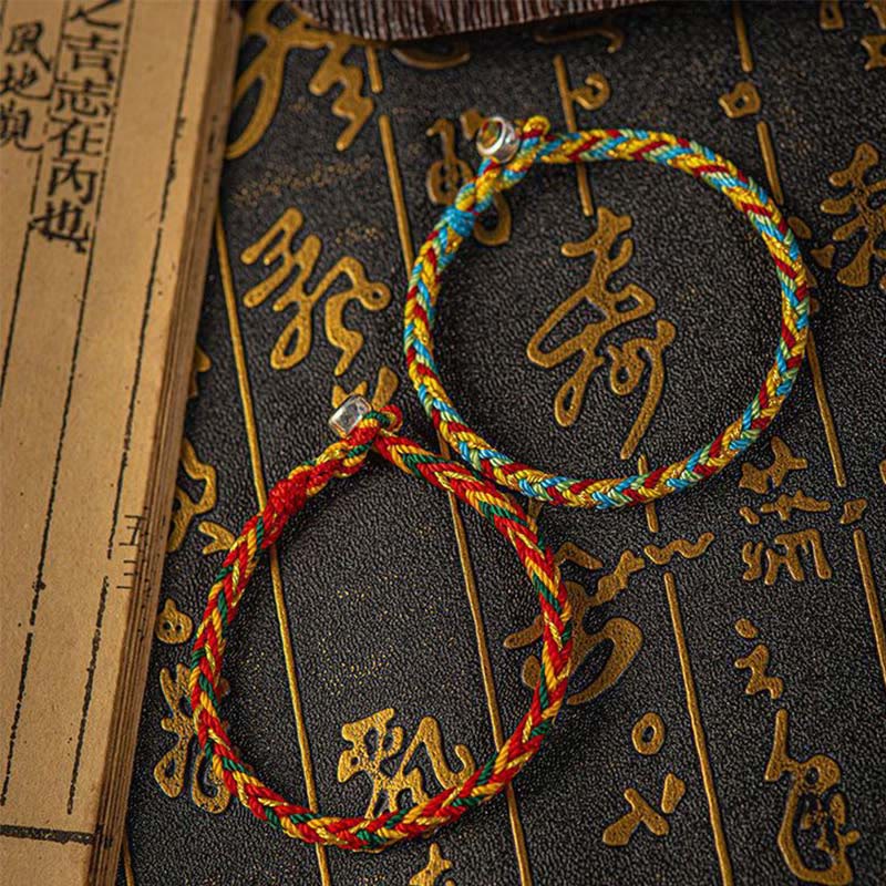 Nimara Ritual "May you be good fortune and success" Lucky Multicolored Bracelet