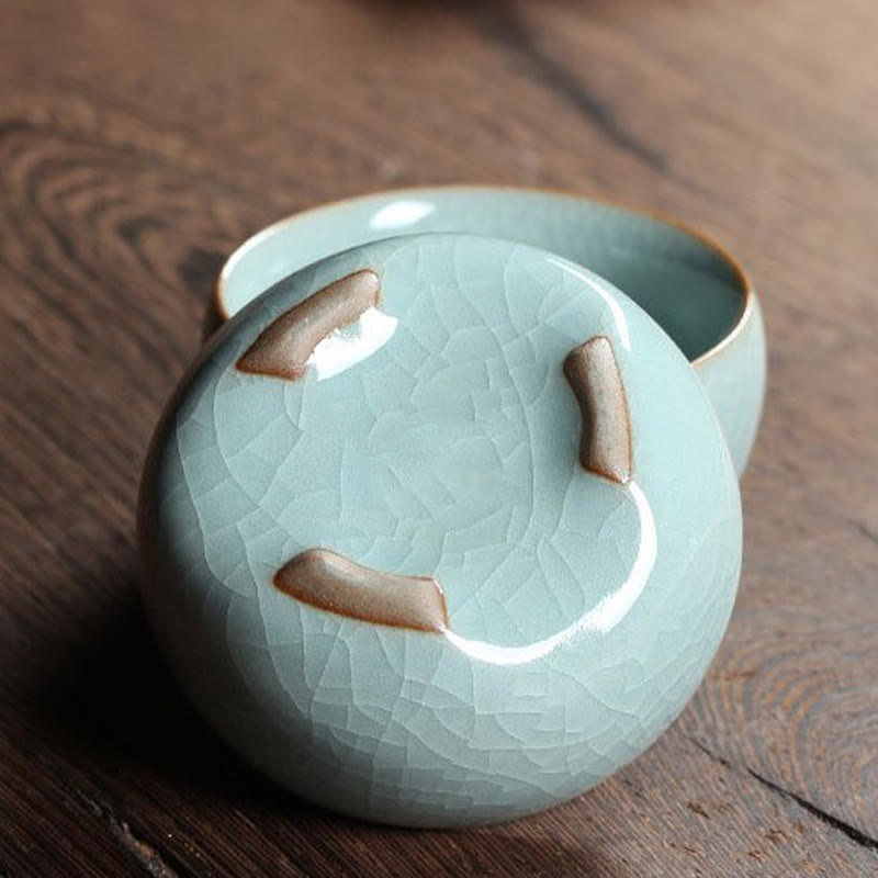 Nimara Ritual Colorful Koi Fish Ceramic Teacup Kung Fu Tea Cup Bowl
