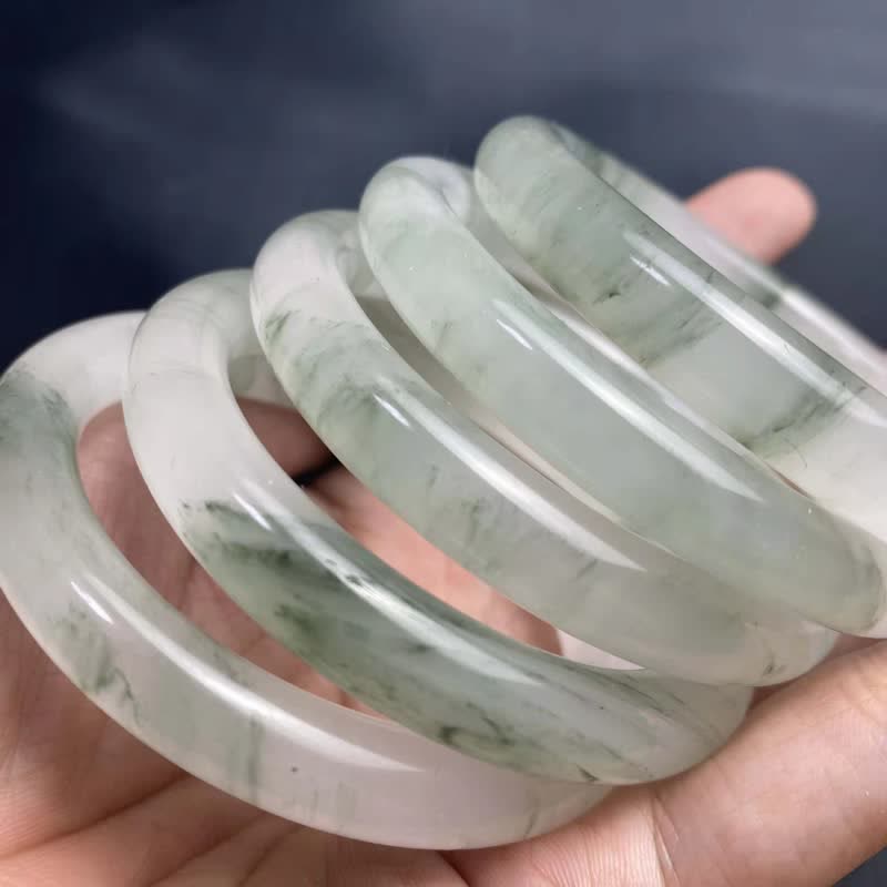 Nimara Ritual Jade Abundance Luck Blessing Bracelet Bangle