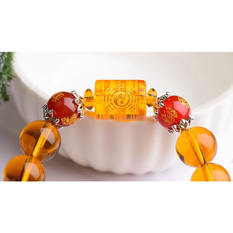 Nimara Ritual Natural Citrine Fortune Happiness Bracelet