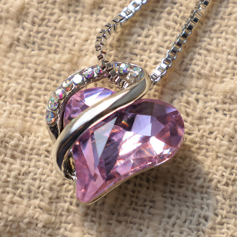 Nimara Ritual Love Heart Birthstone Healing Energy Necklace Pendant