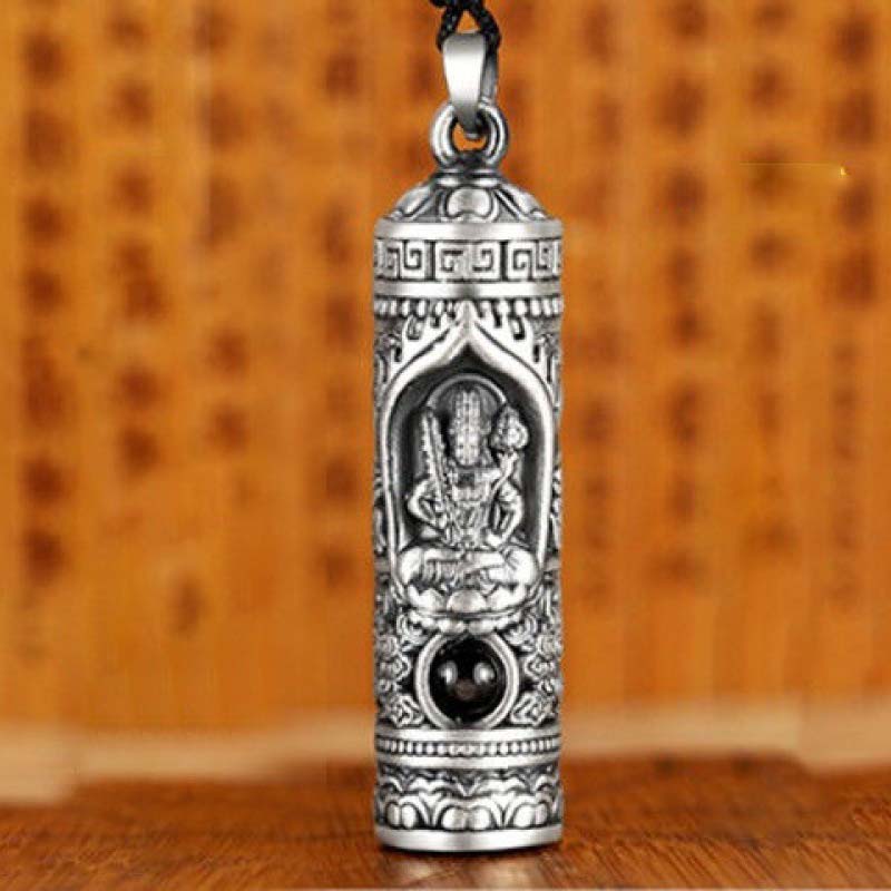 Nimara Ritual Chinese Zodiac Natal Buddha Projection Prosperity Necklace Pendant
