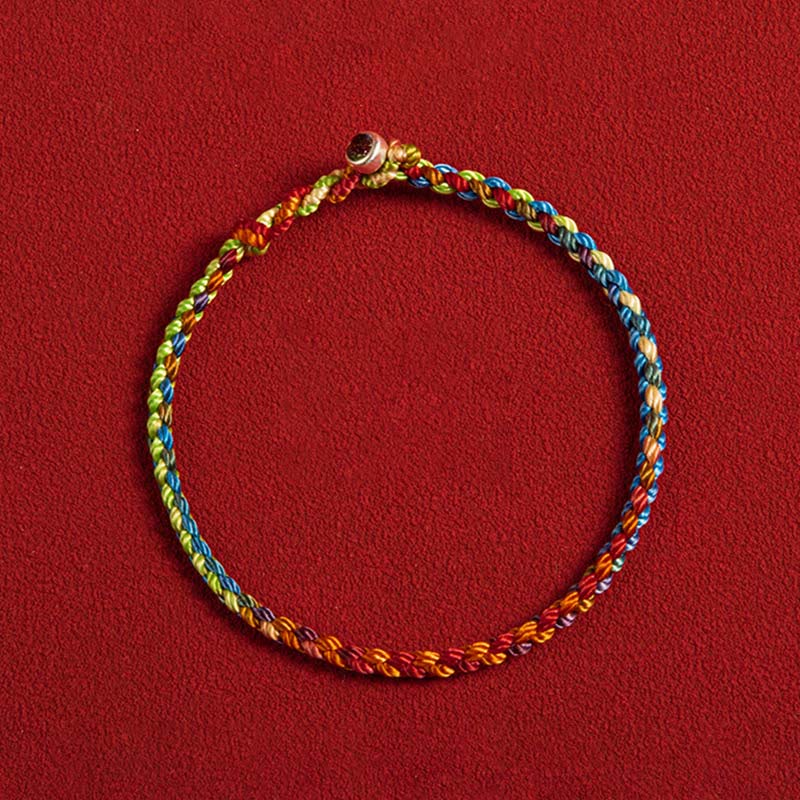 Nimara Ritual "May you be blessed with peace and safety in all four seasons" Lucky Multicolored Bracelet