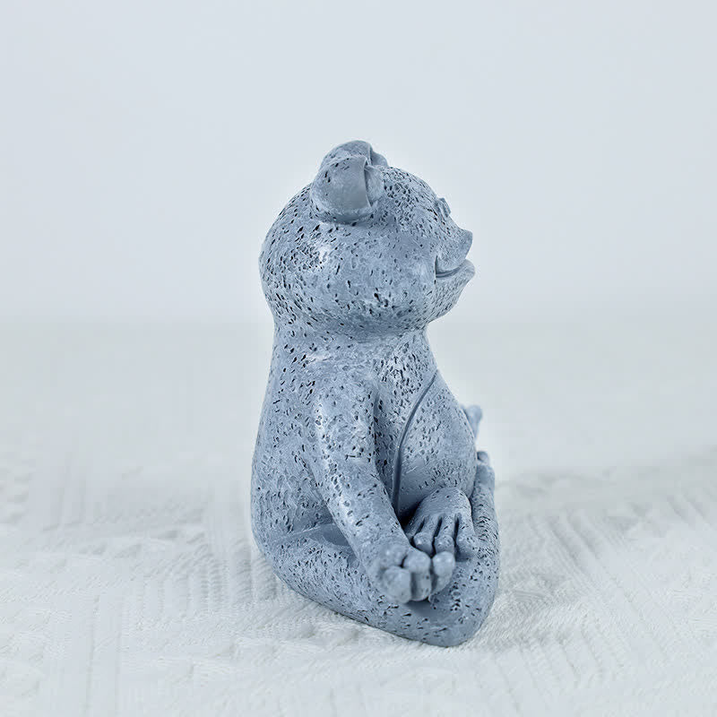 Nimara Ritual Meditating Zen Dog Cat Frog Decoration