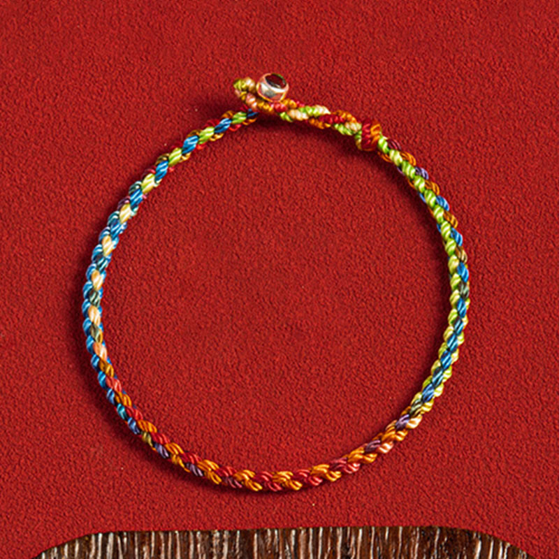 Nimara Ritual "May you be blessed with peace and safety in all four seasons" Lucky Multicolored Bracelet