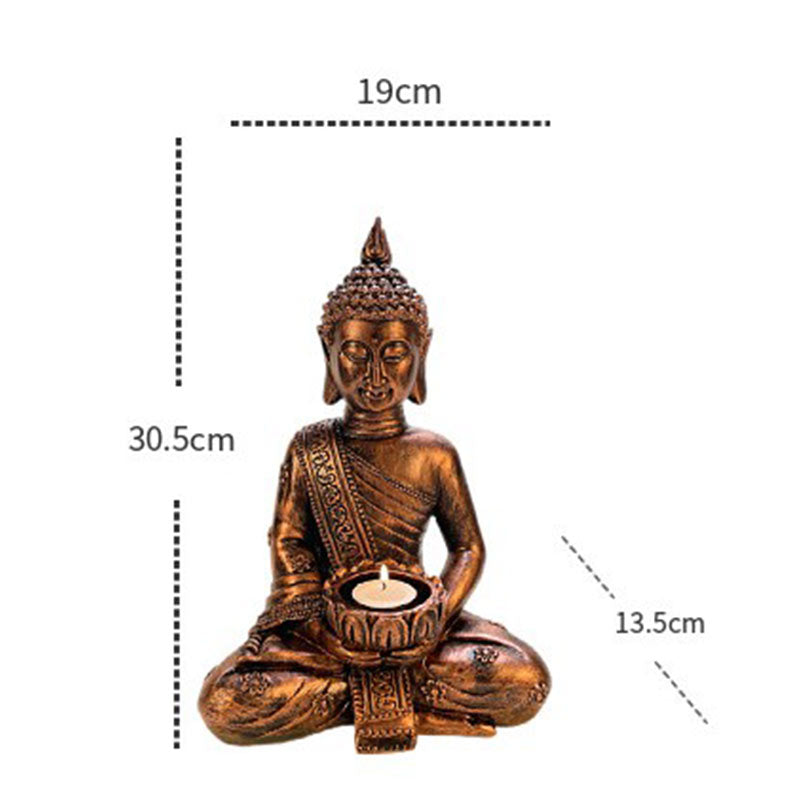 Nimara Ritual Tibetan Buddha Blessing Decoration Candlestick