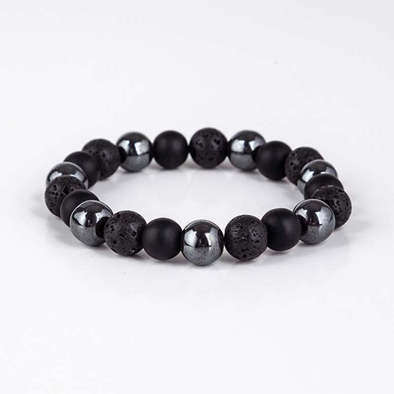 Nimara Ritual Tibetan Tiger's Eye Bracelet Necklace Set