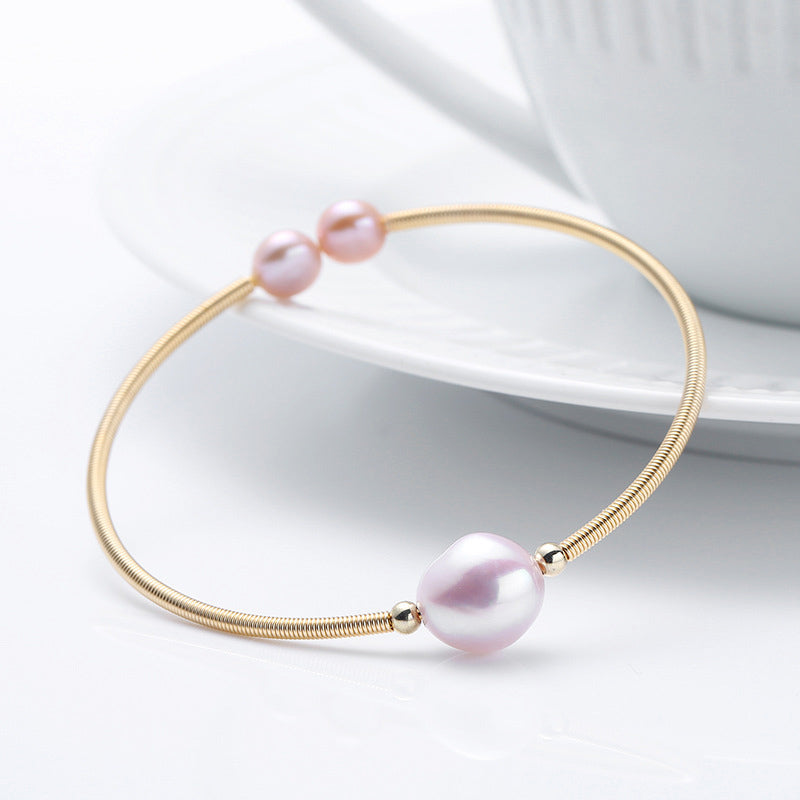 Pearl Wealth Bracelet Bangle