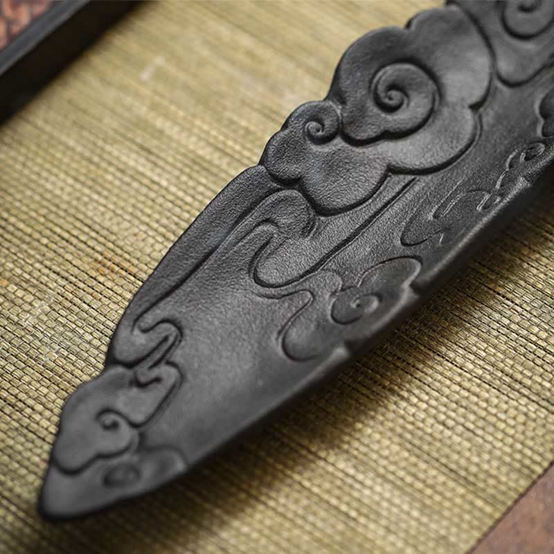 Nimara Ritual Auspicious Clouds Pixiu Healing Ceramic Stick Incense Burner Decoration