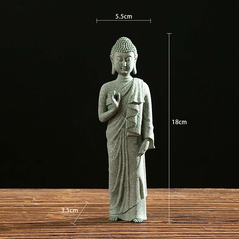 Nimara Ritual Tibetan Meditation Contemplation Buddha Serenity Compassion Statue Figurine Decoration