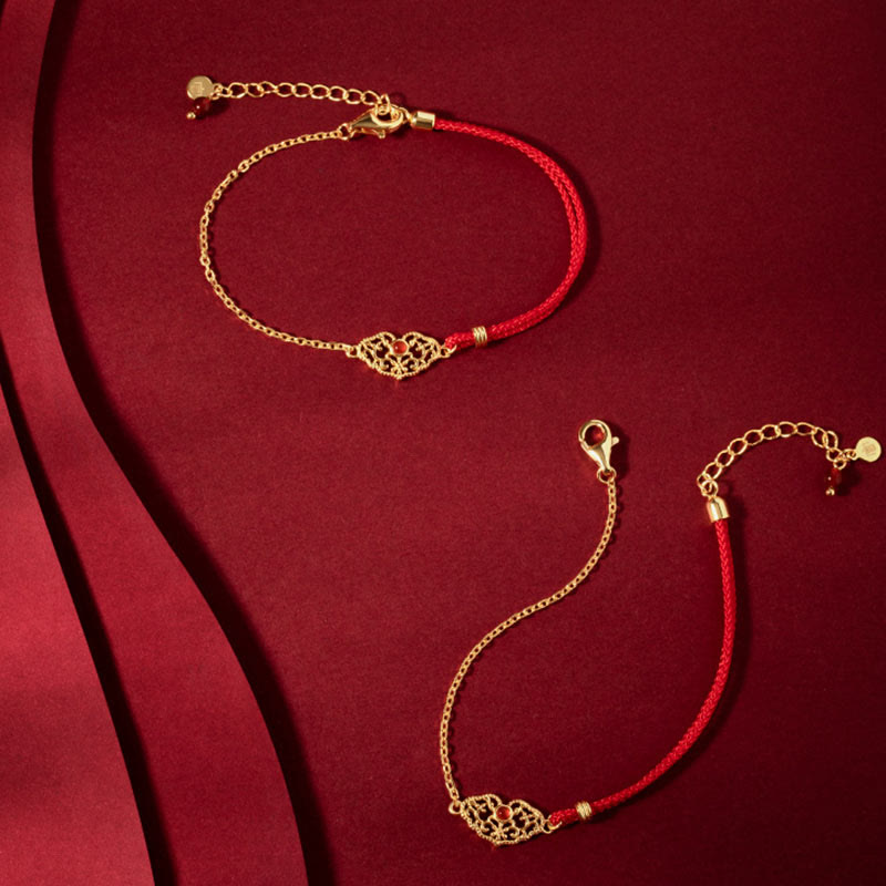 Nimara Ritual Lock of Good Wishes Luck Strength Chain Bracelet