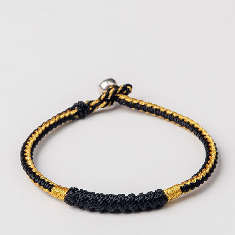 Nimara Ritual Tibetan Handmade Braid Luck String Protection Bracelet