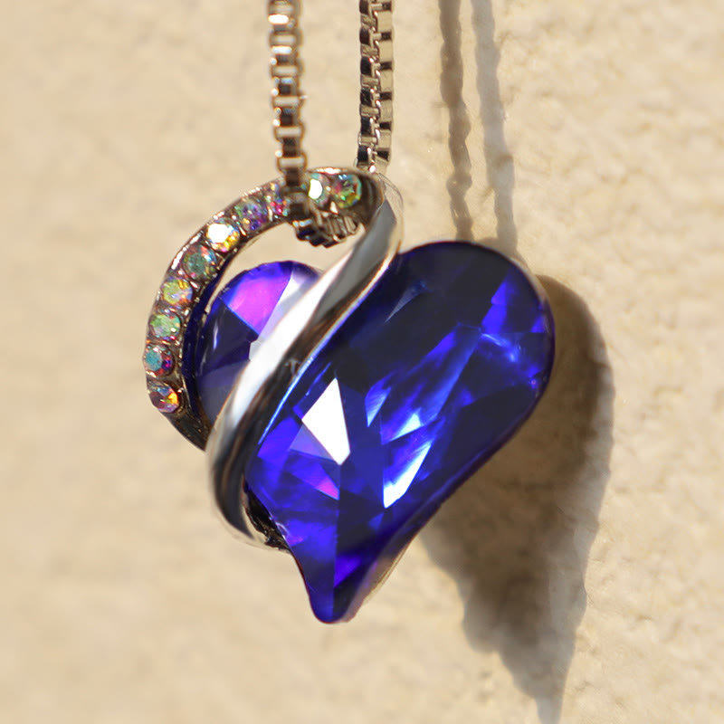 Nimara Ritual Love Heart Birthstone Healing Energy Necklace Pendant