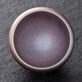 Nimara Ritual Vintage Purple Rainbow Chinese Jianzhan Kiln Change Porcelain Teacup Kung Fu Tea Cup