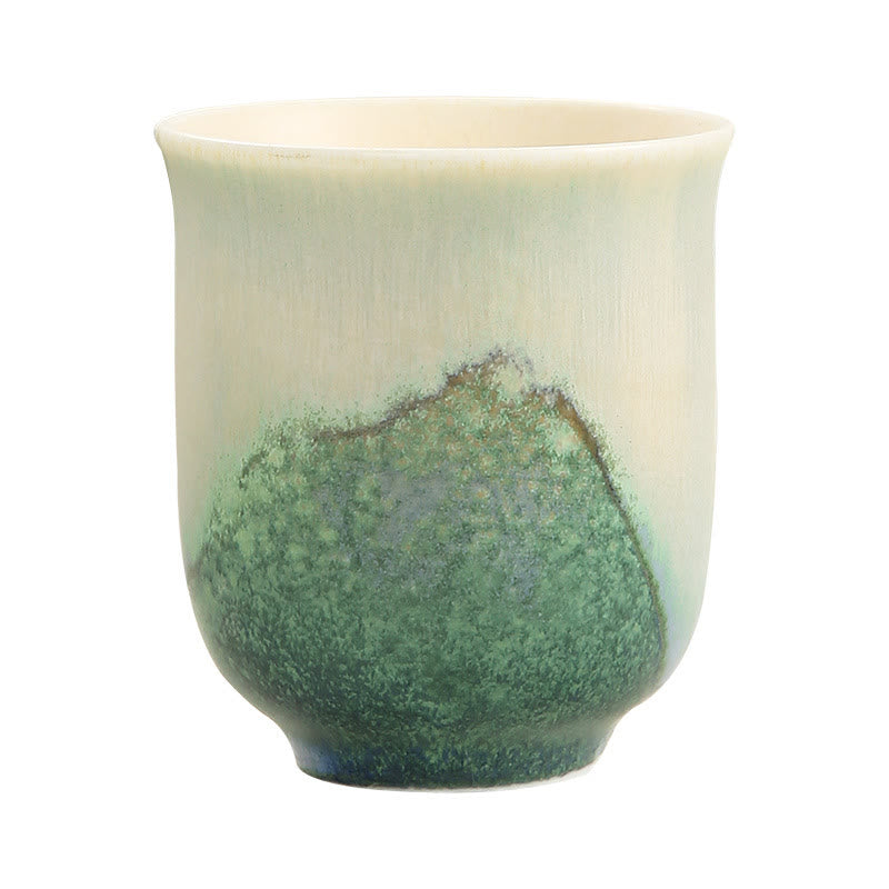 Nimara Ritual Creative Green Ceramic Teacup Kung Fu Tea Cups