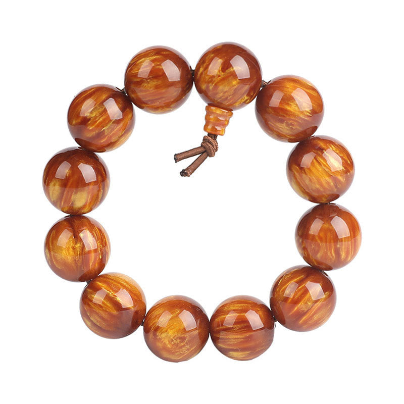 Nimara Ritual Golden Sea Willow Success Positive Bracelet Mala
