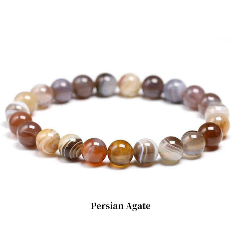 Nimara Ritual Natural Stone Quartz Healing Beads Bracelet