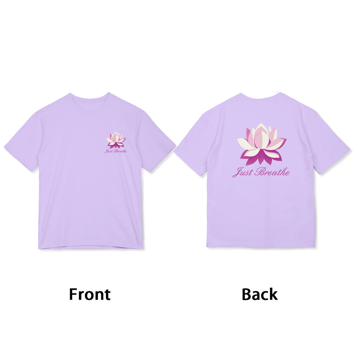 Nimara Ritual Lotus Just Breathe Tee T-shirt