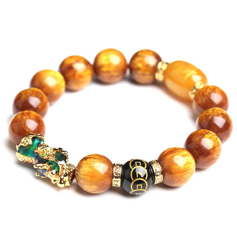Nimara Ritual FengShui Tiger Eye PiXiu Wealth Bracelet