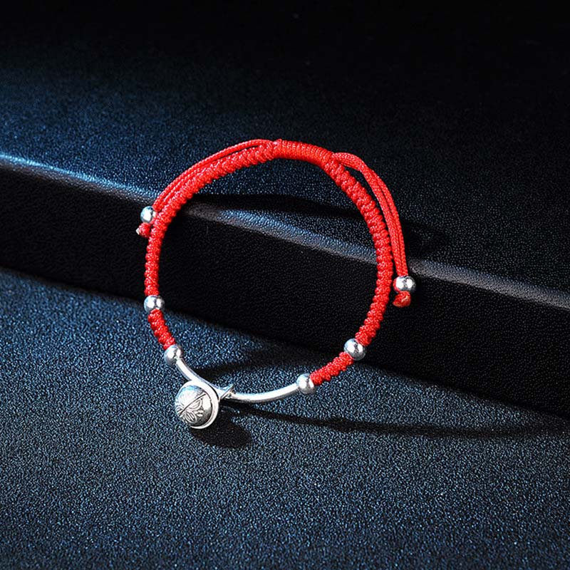 Nimara Ritual FengShui Lucky Red String Bell Bracelet