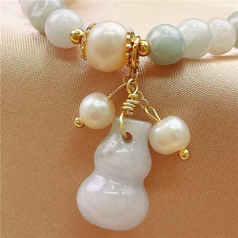 Nimara Ritual Jade Gourd Blessing Protection Charm Bracelet