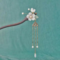 Nimara Ritual Ebony Flower Protection Blessing Hairpin Decorations