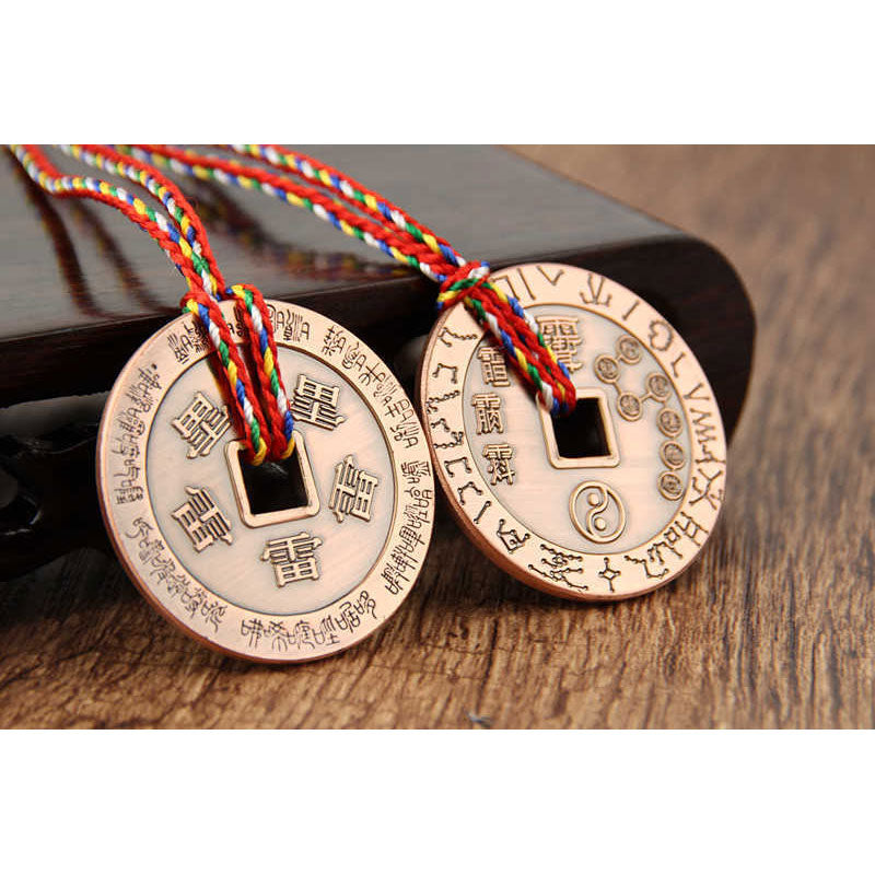 Nimara Ritual Taoism Yin Yang Symbol Protection Pendant Decoration Amulet