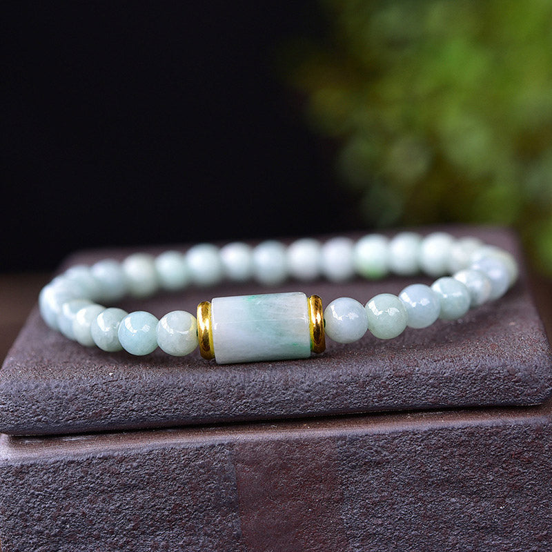 Nimara Ritual Natural Jade Luck Prosperity Bracelet