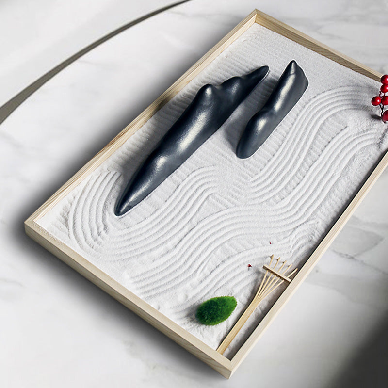 Nimara Ritual Rocks Landscape Meditation Enlightenment Zen Garden Decoration