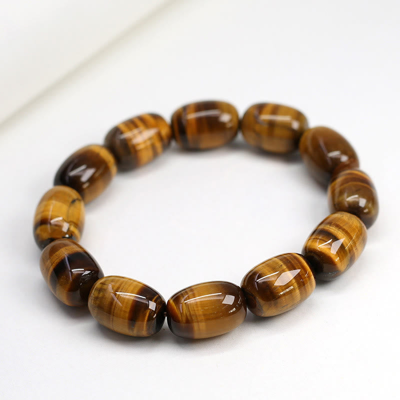 Nimara Ritual Natural Tiger Eye Stone Integrity Willpower Bracelet
