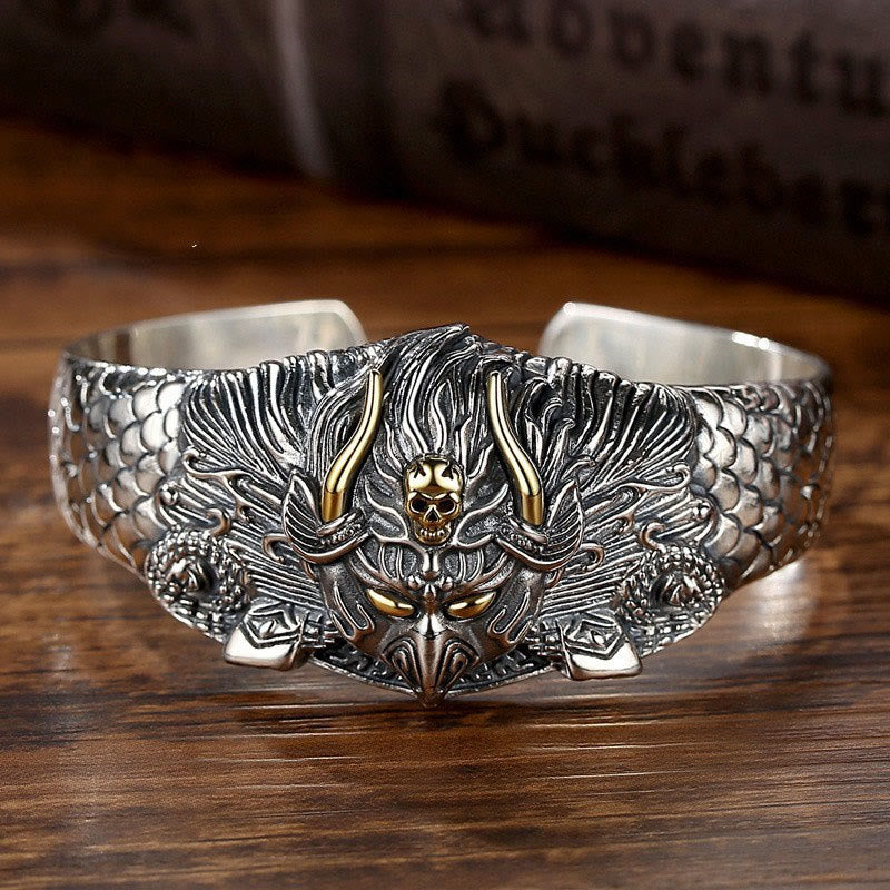 Nimara Ritual Tibetan Garuda Bird Wisdom Protection Bracelet Bangle
