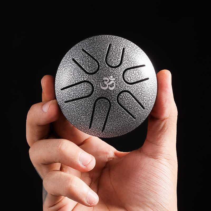Nimara Ritual Mini Steel Tongue Drum 3 Inch Sound Healing Drum Kit