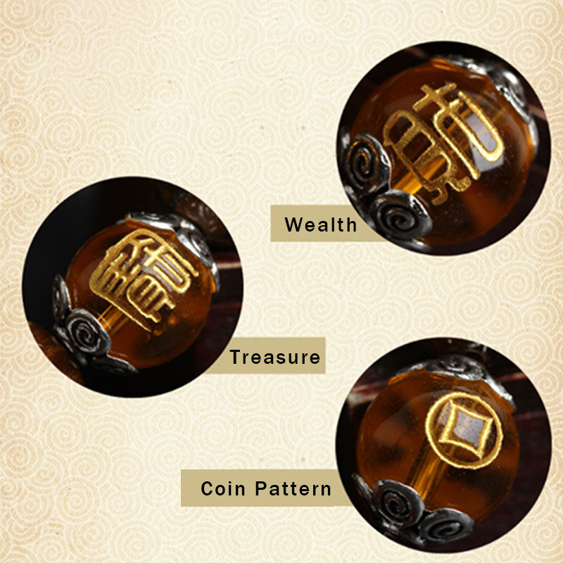 Nimara Ritual Tiger Eye Bead Fortune Prosperity Bracelet