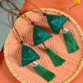 Nimara Ritual Dragon Boat Festival Zongzi Pattern Sachet Protection Tassel Hanging Decoration