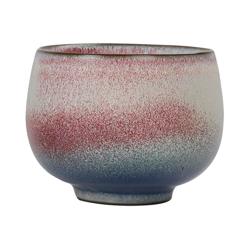 Nimara Ritual Retro Red Gradient Kiln Change Ceramic Teacup Kung Fu Tea Cup