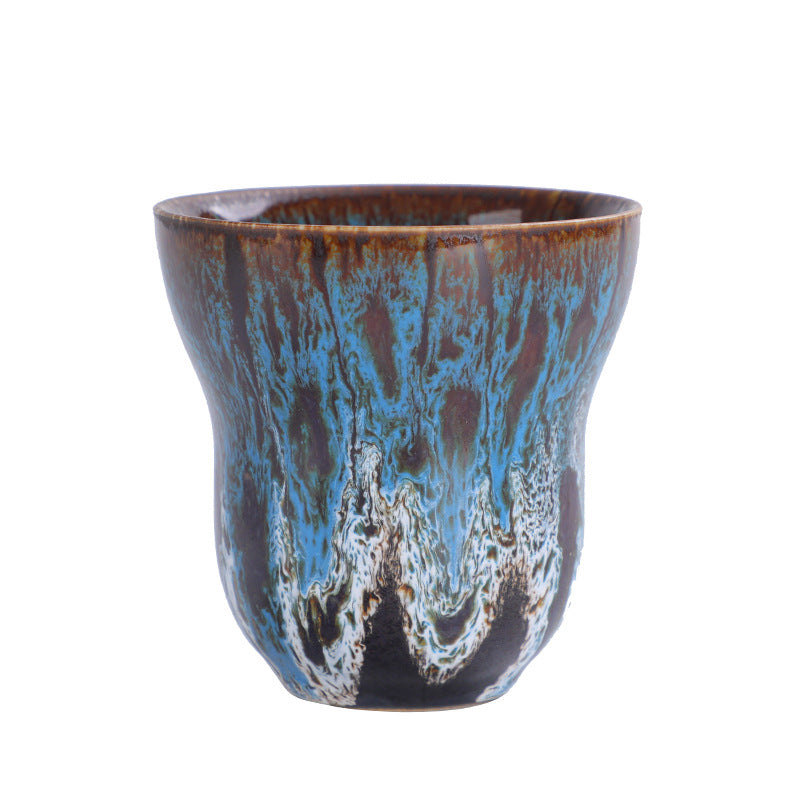 Nimara Ritual Vintage Kiln Change Design Ceramic Coffee Mug Tea Cup 150ml
