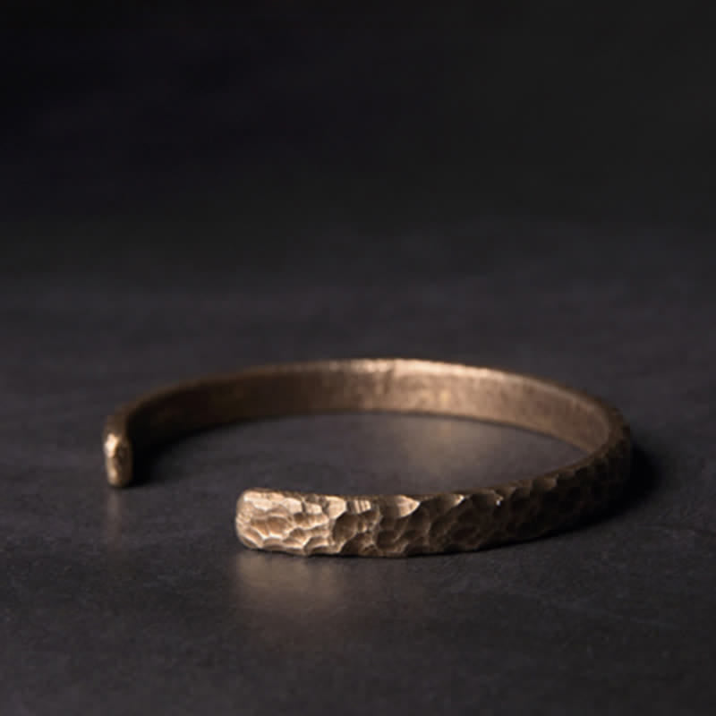 Nimara Ritual Simple Design Copper Wealth Cuff Bracelet